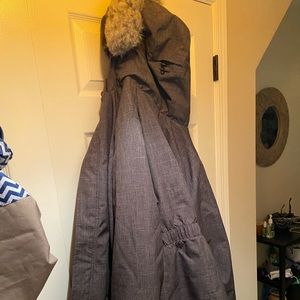 All in motion xl down puffer coat with removable hood